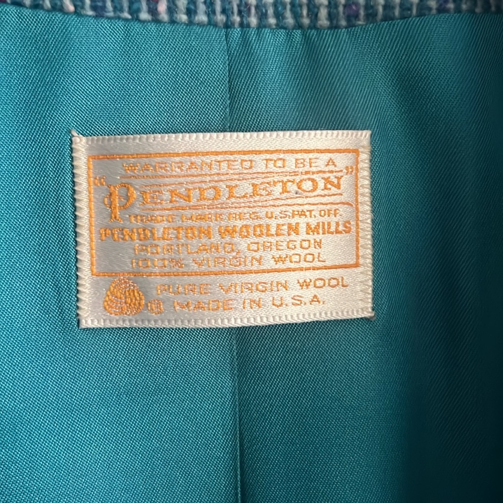 Authentic Pendleton Wool Tweed Blazer - image 6